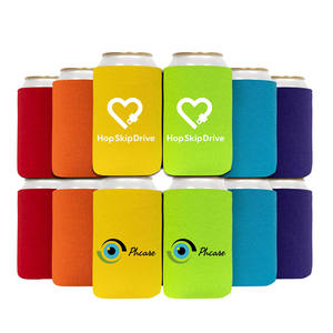 Enfriadores de latas de cerveza de neopreno personalizados de 300ml y 350ml, aislantes, con logo, para fiestas, actividades al aire libre, venta al por mayor. - Product Image 4