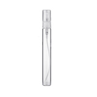 Petites bouteilles de testeur de parfum rechargeables 2ml 3ml 5ml 10ml avec manipulation de la surface givrée et sérigraphie pour l'échantillonnage