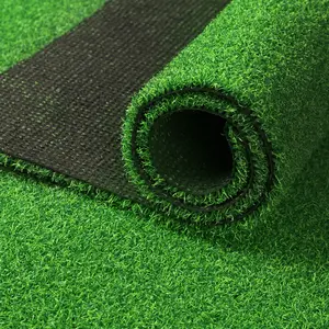 Indoor and outdoor green artificial grass turf runner rug green artificial grass/pet mat with rubber backed