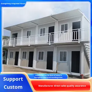 Customized Clip Panel Model 2-2-6 Mobile Stall Container House Coffee &amp; Milk Tea Shops Internet Popular <strong>Commercial</strong> Street - Product Image 4