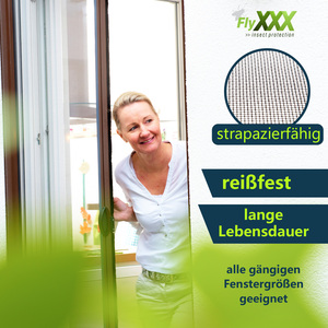 Tamaño personalizado Perfil de aluminio Anti Mosquito Bug Puerta de pantalla corredera retráctil Insect Fly Screen Door - Product Image 5
