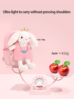 2022 nouveau bébé en peluche petit sac à dos amovible enfants poupée sac mignon cartable pour 2-5 ans élèves de maternelle