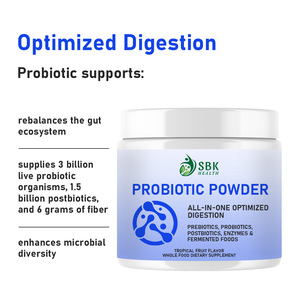 Suplemento Dietético en Polvo Probiótico ODM de Marca Personalizada, Apoya la Función Intestinal y Promueve los Niveles de Estado de Ánimo Cerebral para Adultos - Product Image 4