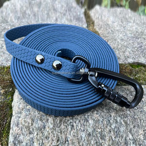 Correa larga impermeable para perros, correa de revestimiento de PVC, correa duradera para entrenamiento de perros al aire libre, perfecta para senderismo, patio, natación y Camping - Product Image 4