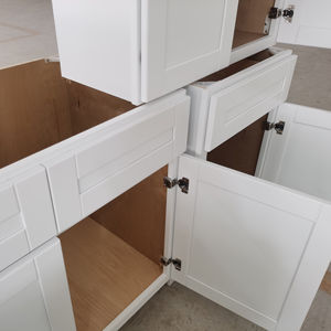 אישית לעשות אמריקאי לבן אפור דובדבן מייפל שייקר עץ מטבח ארונות - Product Image 1