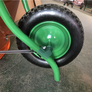 <span class=keywords><strong>Brouette</strong></span> de qualité commerciale Wb6401, capacité de 75 L, avec pneu gonflable, pour travaux agricoles, construction et aménagement paysager - Product Image 2