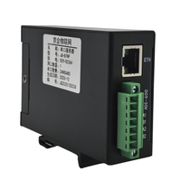 Servidor de Dispositivos Seriales Industriales, Convertidor RS485 RS232 a Ethernet RJ45, Gateway Modbus JQ-87NP, Totalmente Metálico