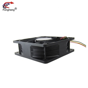 Quạt Tốc Độ Cao 120Mm 120*120*38Mm DC12V 2.7A 4Pin <span class=keywords><strong>PWM</strong></span> Rgb PC Quạt Không Chổi Than Máy Chủ 120Mm Quạt Làm Mát Thông Gió Tốc Độ Cao - Product Image 4