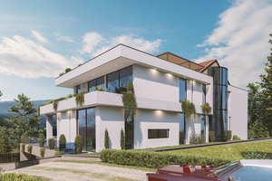 Design di <span class=keywords><strong>architettura</strong></span> Villa per la <span class=keywords><strong>casa</strong></span> intelligente per famiglie esperte di tecnologia - Product Image 5