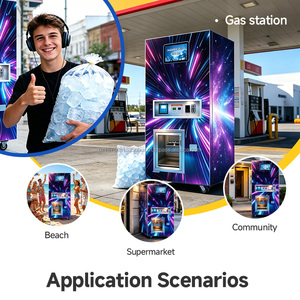 Fully Automatic Bagged <b>Ice</b> <b>Maker</b>, Reverse Osmosis Water <b>Ice</b> Vending Machine,<b>ice</b> Vending Machine with Auto Bagging - Product Image 3