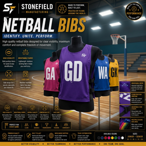Maillots de netball imprimés à manches courtes pour adultes, été - Product Image 2