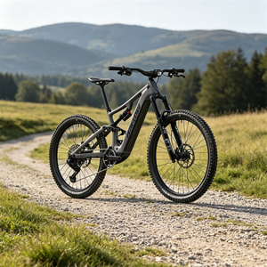 Bicicleta de Montaña Amflow PR Carbon MTB de 4 Pistones Hidráulicos XMA-30 con Llanta Ligera Mixta, Equipada con DJI Avinox M2S Mid-moun - Product Image 1
