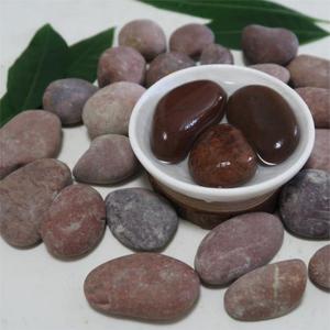 Voorbeeld beschikbaar: natuurlijke, onbewerkte rode kiezelsteen, decoratieve steen voor Zen-tuinlandschap, moderne siersteen - Product Image 1
