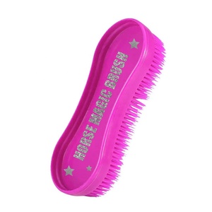 Brosse à chevaux Intrepid Magic Horse pour le toilettage des chevaux, poils en plastique miracle, brosse démêlante Horse Genie - Product Image 2