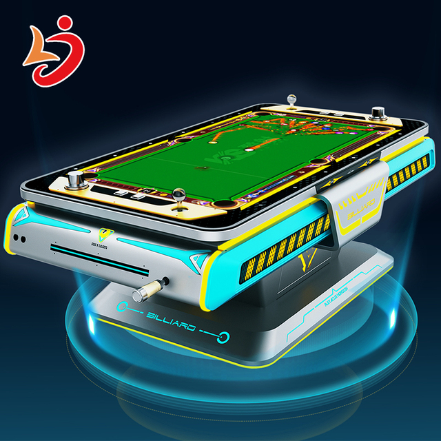 Automatic Indoor Sports Entertainment Product 3D Digital Billiards Game Machine with VR AR Technology