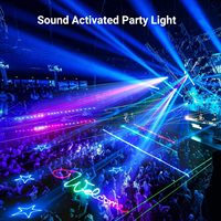 WANRAY Haute Qualité 500mw 3D Son Auto Animation Pleine Couleur Scène Lumières pour Boîte De Nuit Led Disco Laser Lumière