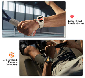 นาฬิกาสมาร์ทวอทช์ Men G02AJ หน้าจอ 1.39 นิ้ว GPS Beidou รองรับหลากหลายกีฬา วัดอัตราการเต้นของหัวใจ ตรวจจับการนอนหลับ รองรับ Android กันน้ำสำหรับกิจกรรมกลางแจ้ง พร้อมฟังก์ชั่นโทร - Product Image 2