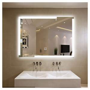 <span class=keywords><strong>Espejo</strong></span> LED de pared sin marco <span class=keywords><strong>para</strong></span> Barbero, <span class=keywords><strong>espejo</strong></span> de salón de <span class=keywords><strong>tocador</strong></span> de cuerpo entero <span class=keywords><strong>con</strong></span> luces LED - Product Image 5