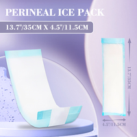 Compresse de glace périnéale jetable OEM pour réduire l'enflure et soulager la douleur, soin vaginal post-partum pour maman