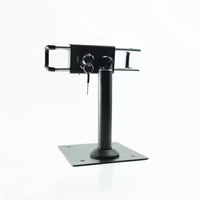 Support de tablette verrouillable OEM pour comptoir avec verrou pour kiosque antivol, support de sécurité pour tablette de restaurant à 90 degrés pour Android