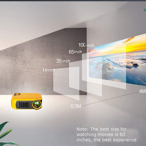 Miniproyector para cine en casa, 1000 lúmenes, 1080, barato, venta al por mayor - Product Image 4