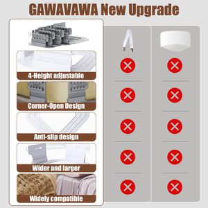 <b>Bed</b> <b>Sheet</b> Holders Upgraded <b>Sheet</b> Straps Adjustable-Height <b>Bed</b> <b>Sheet</b> Lock with Corner-Open Fits Heavy-Duty Mattress - Product Image 4