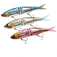 Leurre flottant de type Minnow, taille 3, tête de plomb grande, sans hameçons, pour la pêche en bateau et en mer au bar, 178 cm, 508 g