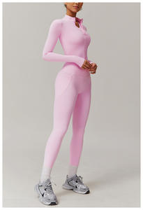 Conjunto Deportivo de Lujo de Alta Calidad, Top Deportivo y Leggings Personalizados, 3 Piezas, Pantalones Deportivos, Ropa Deportiva para Mujer, Conjuntos de Yoga para Mujer con Logotipo - Product Image 5