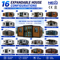 Casa Contenedor Expandible de 20 pies/40 pies, Moderna, Prefabricada, Modular, para Vivienda