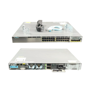 Original WS-C3750X-24P-S 24-Port 10/100/1000 Ethernet <b>PoE</b>+ Enterprise Network <b>Switch</b> - Product Image 6