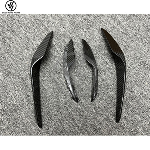 Nuevos Alerones Delanteros de Fibra de Carbono con Acabado Seco Estilo PT para Huracan EVO, Accesorios para Kits de Carrocería - Product Image 4