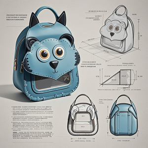 Bolso de mano transparente de PVC ITA de forma personalizada Bolso de compras transparente de diseño único para la colección de pines - Product Image 1