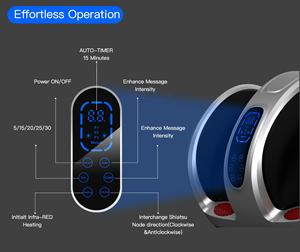 TUDEEN Technical Uniqure Langlebige Durchblutung Vibrierendes automatisches elektrisches Fuß <span class=keywords><strong>massage</strong></span> gerät - Product Image 6