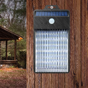 Уличный светодиодный светильник с датчиком движения, настенный фонарь для забора, сада, парковки, аварийное освещение на солнечной батарее - Product Image 4