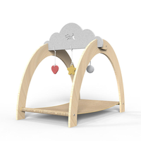 Hamac pour chat en bois en forme de nuage, lit pour animaux de compagnie d'intérieur, chaise suspendue OEM