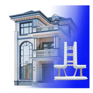 Tuohyun blok ICF fitur unik untuk dijual blok bentuk beton terinsulasi efisiensi energi ICF EPS