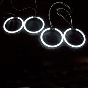 Icedlight-yeux d'ange pour BMW E36/E39/<span class=keywords><strong>E46</strong></span> 2D/<span class=keywords><strong>E46</strong></span>, <span class=keywords><strong>Compact</strong></span>, sans projecteur/<span class=keywords><strong>E46</strong></span>, lampe CCFL automatique - Product Image 6