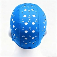 Capuchon EEG Enfant Taille 10 20 Système Placement des électrodes 64 canaux Casque EEG Activité cérébrale Neurofeedback Ondes cérébrales Casque moniteur
