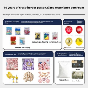 Set di Palloncini per Feste di Compleanno, Neri, Dorati, Rosa, Blu, a Forma di Animali Cartoon <span class=keywords><strong>e</strong></span> Alieni in Foglio di Alluminio - Product Image 6