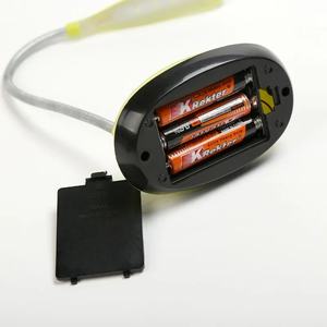 Mini lampe de lecture LED décorative pour chambre à coucher, alimentée par piles AAA, flexible, pour les soins des yeux, éclairage d'urgence, lampe de chevet - Product Image 4