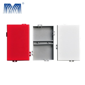 Rắn Đơn Veneer Nhỏ Tòa Nhà Chọc Trời Đơn Nhôm <span class=keywords><strong>Shading</strong></span> Thông Gió Mặt Tiền Màn Hình Khắc Bảng Điều Khiển Khu Dân Cư Bức Tường Rèm - Product Image 6