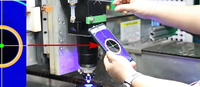 BOCHU MCD100 Nouvel outil laser à fibre pour alignement de buses AUTO, calibrateur manuel/automatique, conception intégrée, haute précision