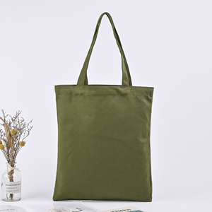 Sacs fourre-tout en toile réutilisables, grands et mignons, en gros, pour courses, en coton lavable, avec fermeture éclair réglable, logo et lettres personnalisés - Product Image 3