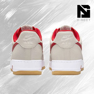 Nike Air Force 1 '07 Lv8 'photon Dust Varsity Red' Zapatos de exterior para hombre, zapatillas deportivas ligeras - Product Image 4