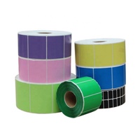 Etiquetas Térmicas de Plástico 4x6 Resistentes al Agua, Aceite y Rayones, Rollos de Etiquetas Adhesivas con Código de Barras para Uso en Supermercados y Tiendas de Comestibles, Personalizadas