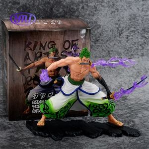 Figura de acción de una pieza Wano Country Roronoa Zoro Haki Battle <span class=keywords><strong>Ver</strong></span> colección <span class=keywords><strong>Anime</strong></span> figura juguete tiene cinta de energía - Product Image 2