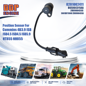 Capteur de position pour Cummins 4B3.9 ISB ISB4.5 ISD4.5 ISB5.9 NT855 NH855 0281002411 BG5X6C315AA 2R0906433C 3601BF11040 2R0906433A - Product Image 2