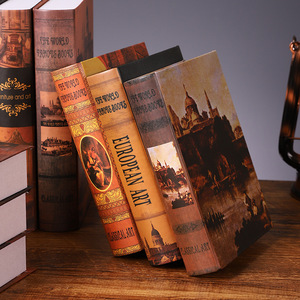 Libros Decorativos de Estilo Retro Europeo, Adornos para Estanterías, Decoración para Escritorios de Oficina, Accesorios Decorativos de Estilo Místico - Product Image 3