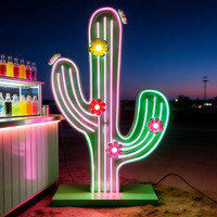 Enseigne publicitaire créative 3D LED lumineuse personnalisable pour extérieur, signalétique de guidage pour devanture de magasin et enseigne sur poteau pour entreprises