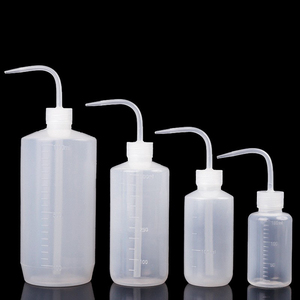 <span class=keywords><strong>Bouteille</strong></span> de rinçage pour tatouage à bec courbé compressible de laboratoire 150ml 250ml 500ml 1000ml - Product Image 1